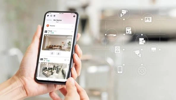 Controllo del sistema di sicurezza tramite app
