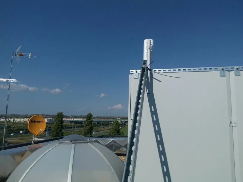 Ponte radio e collegamento tecnico dell’impianto HSE24