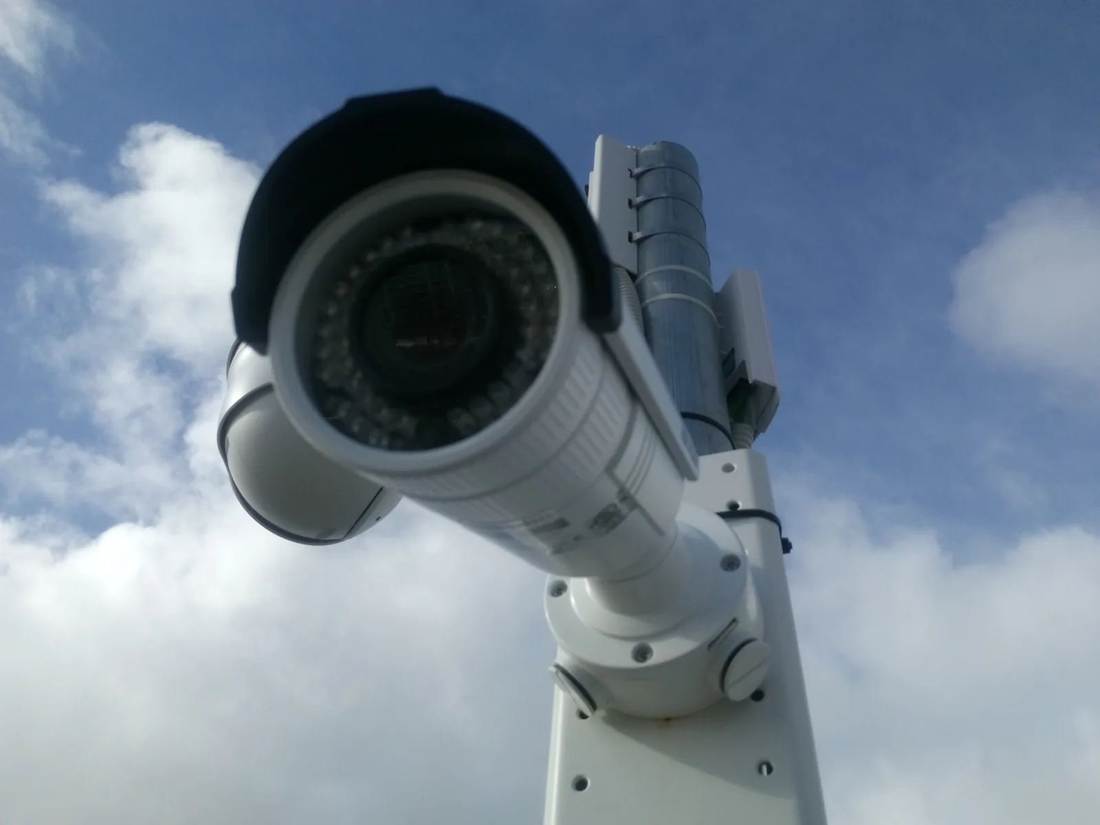 Telecamera PTZ esterna dell’impianto HSE24