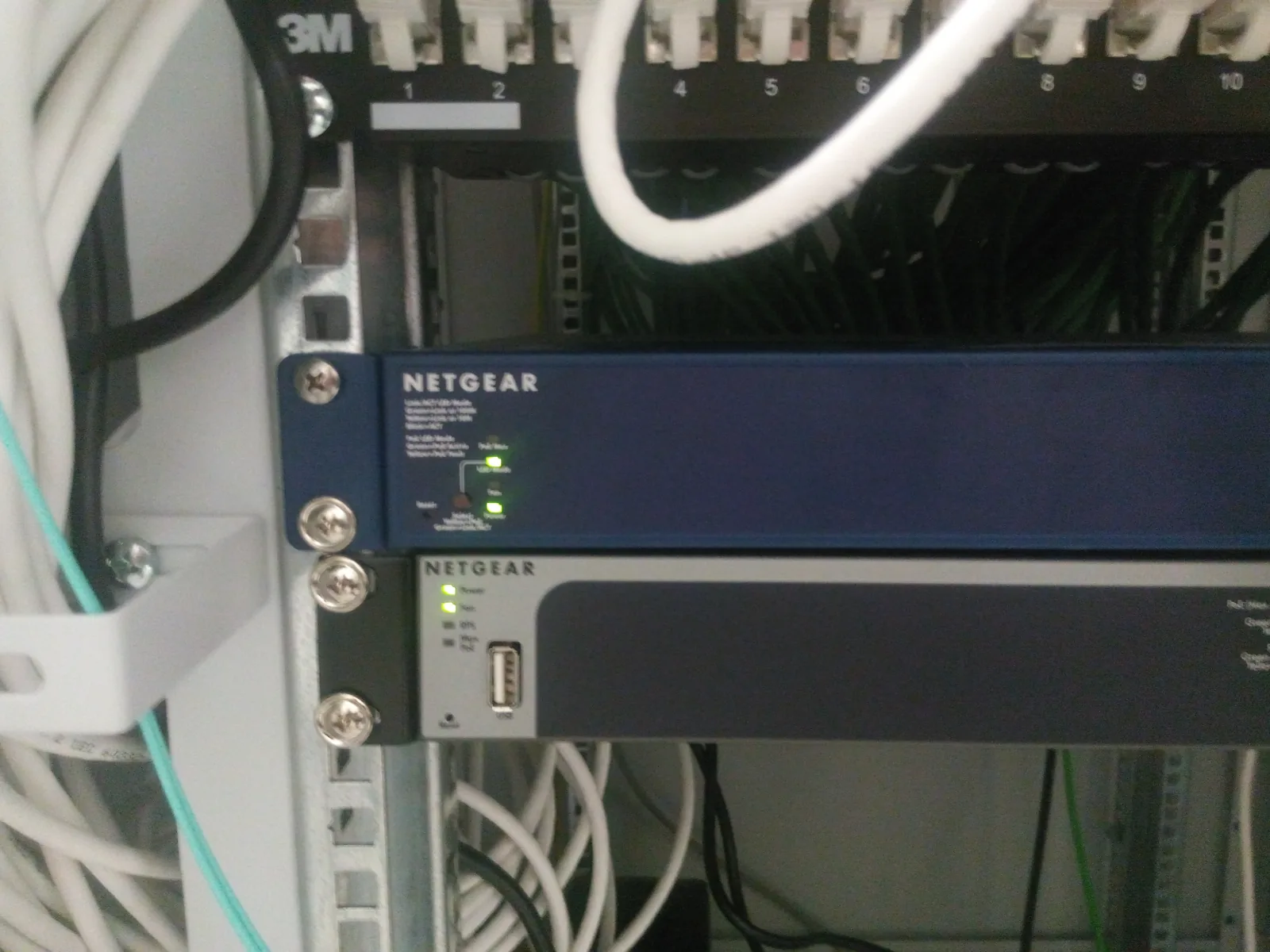 Apparati di rete e switch dell’impianto di videosorveglianza HSE24